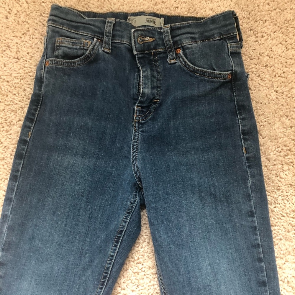 Top shop Jamie jeans.